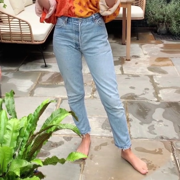 Levi's Denim - Levi’s Vintage Orange Tab Tapered Mom Jeans Denim